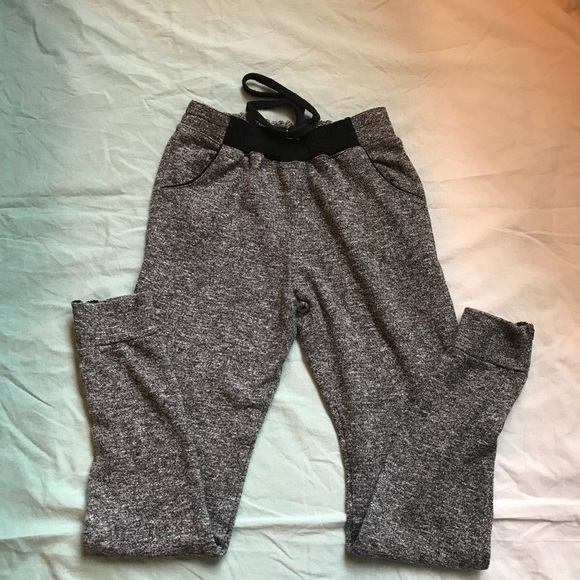 Iris Pants - Jogger pants w/ankle zipper poly blend